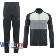 77footfr Veste Foot Liverpool Gris foncE - 2020 2021 J100