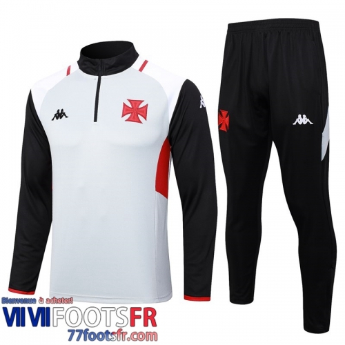 Survetement de Foot Vasco da Gama Blanc Homme 2023 2024 TG929