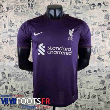T-Shirt Liverpool Violet Homme 2022 2023 PL350