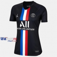 Nouveau Flocage Maillot De PSG Paris ST Germain Femme Quatrieme Jordan 2019-2020 Personnalisé :77Footfr