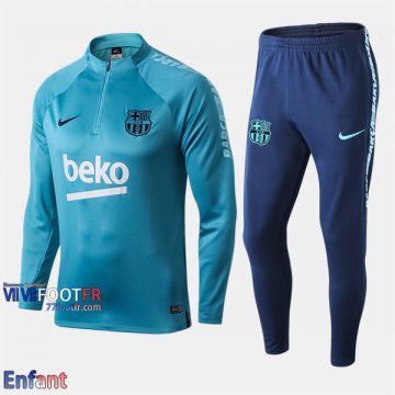 Promo: Ensemble Survetement Barcelone FC Enfant Bleu 2019/2020 Nouveau