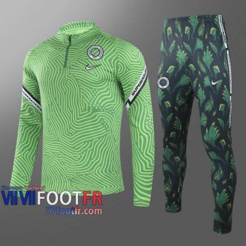 77footfr Survetement Foot Nigeria Vert clair - 2020 2021 T77