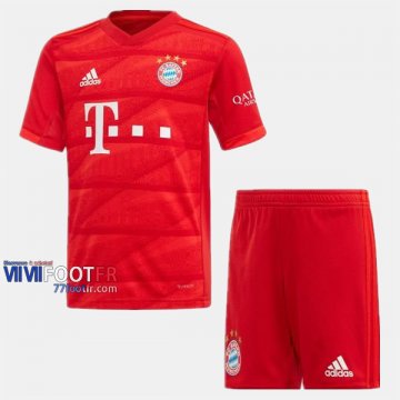 Ensemble Maillot Bayern Munich Enfant Domicile 2019-2020 Personnalise :77Footfr