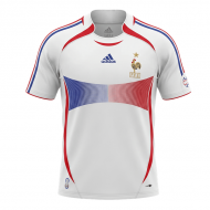 Retro Maillot De Foot France Exterieur Homme 2006 World Cup FGB73
