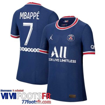 Maillot De Foot PSG Domicile Homme 21 22 # Mbappé 7