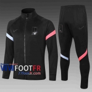 77footfr Corée Veste foot noir 20-21 A373