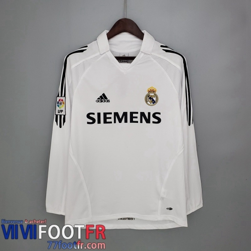 Retro Maillot De Foot Real Madrid Domicile 05/06 RE66