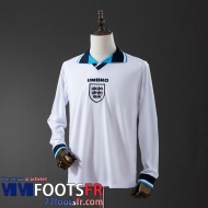 Retro Maillot De Foot Angleterre Domicile Homme Manche Longue 1996 FG854