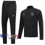 77footfr Veste Foot Allemagne noir - Sangles 2020 2021 J04