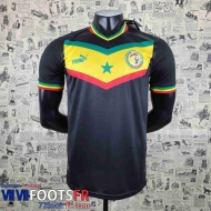 Maillot De Foot World Cup Senegal Noir Homme 2022 AG77