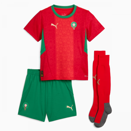 Maillot De Foot Maroc Domicile Enfant 2025