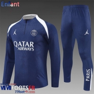 Kit: Survetement de Foot PSG Enfant 25 26 C711