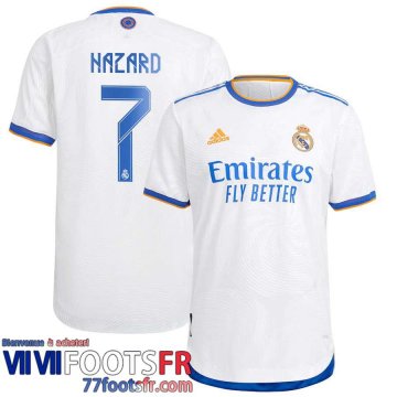 Maillot De Foot Real Madrid Domicile Homme 21 22 # Hazard 7