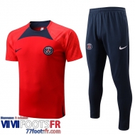 T-Shirt PSG rouge Homme 2022 2023 PL536