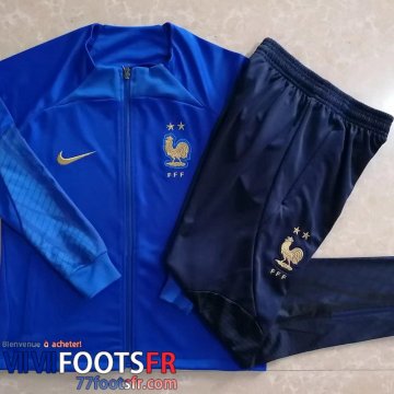 Veste Foot France bleu Homme 2022 2023 JK449