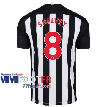 77footfr Newcastle United Maillot de foot Shelvey #8 Domicile Enfant 20-21