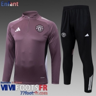 KIT:Survetement de Foot Manchester United Enfant 25 26 C818