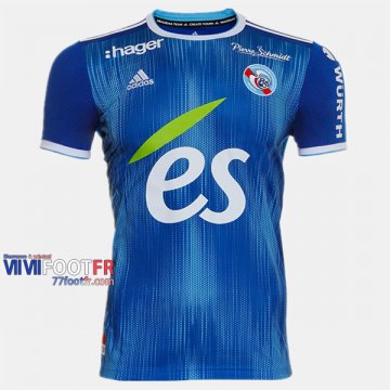 Nouveau Flocage Maillot De Foot Rc Strasbourg Homme Domicile 2019-2020 Personnalise :77Footfr