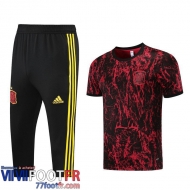 T-shirt + Pantalon court Espagne rouge 2021 2022 PL78