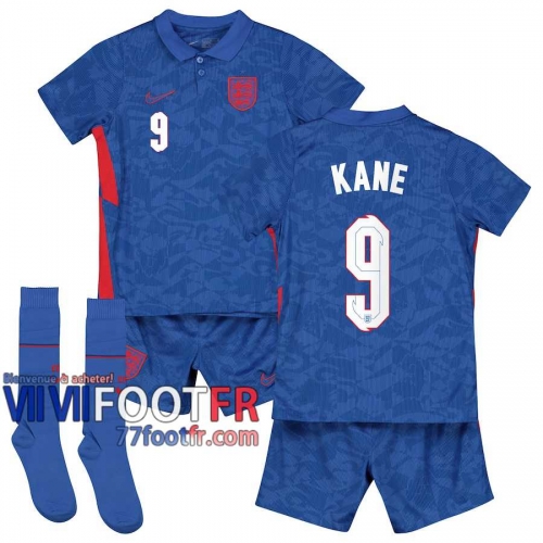 77footfr Angleterre Maillot de foot Kane #9 Exterieur Enfant 20-21