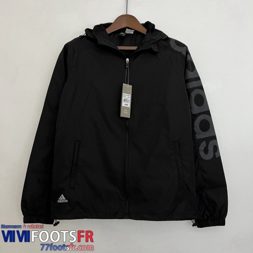 Coupe Vent - Sweat a Capuche Sport noir Homme 2023 2024 WK265