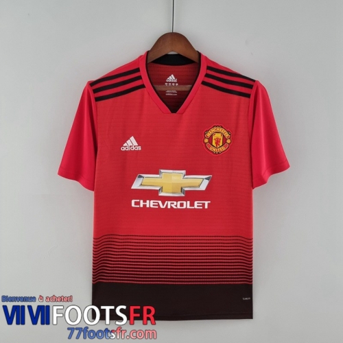 Maillot De Foot Manchester United Domicile Homme 18 19 FG114