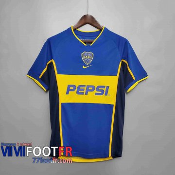 77footfr Retro Maillots foot Boca Juniors 2002 Domicile