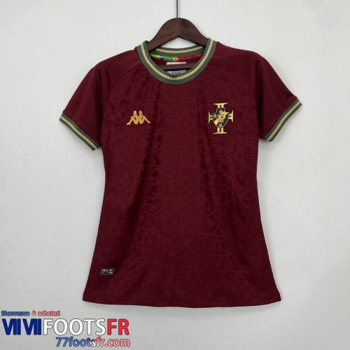 Maillot De Foot Vasco da Gama rouge Femme 2023 2024 MW03