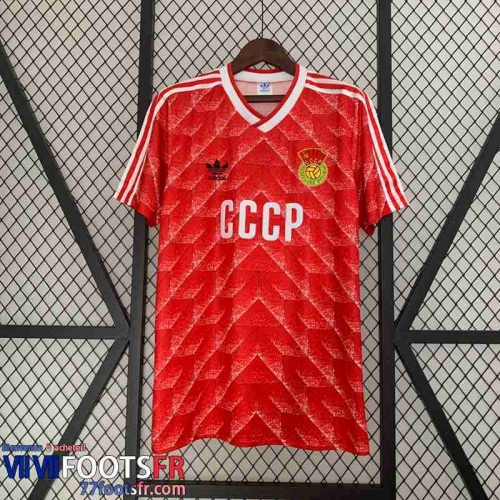 Retro Maillot De Foot Soviet Union Domicile Homme 88 89 FG388