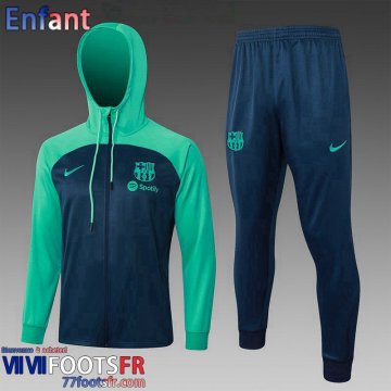 KIT: Veste Foot - Sweat A Capuche Barcelone Enfant 2023 2024 C112