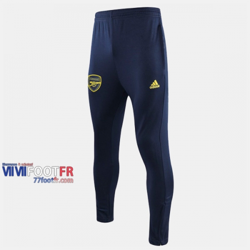 Promo: Le Nouveau Pantalon Entrainement Foot Arsenal Thailande Bleu Jaune 2019/2020