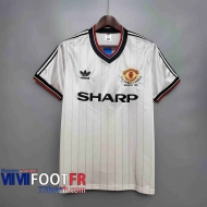 77footfr Retro Maillots foot Manchester United 1983 Exterieur