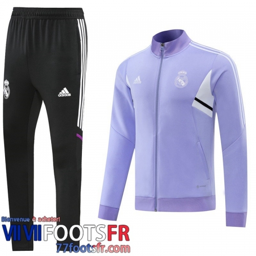 Veste Foot Real Madrid Violet Homme 22 23 JK451