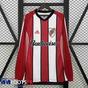 Retro Maillot De Foot River Plate Exterieur Homme Manche Longue 03 04 FG676