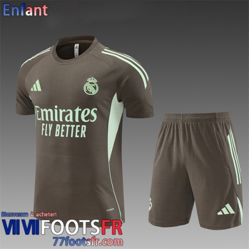 KIT:T Shirt Real Madrid Enfant 25 26 H659