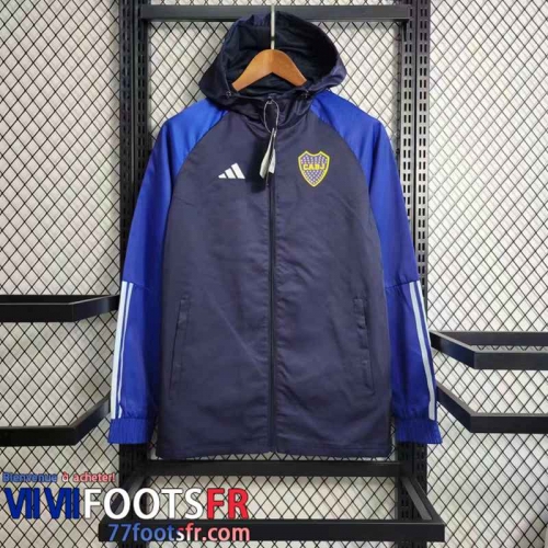 Coupe Vent Boca Juniors bleu Homme 2023 2024 WK537