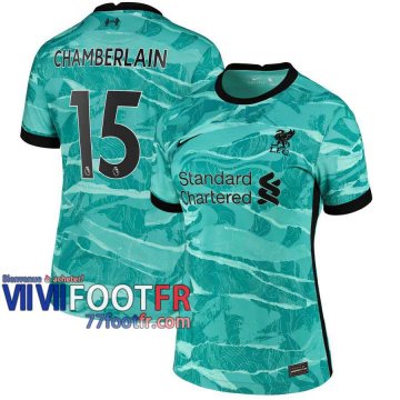 77footfr Liverpool Maillot de foot Chamberlain #15 Exterieur Femme 20-21