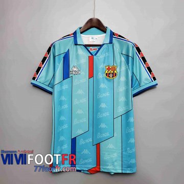 77footfr Retro Maillots foot Barcelone 96 97 Exterieur