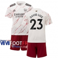 77footfr Arsenal Maillot de foot David Luiz #23 Exterieur Enfant 20-21
