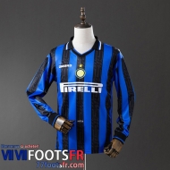 Retro Maillot De Foot Inter Milan Domicile Homme Manche Longue 97 98 FG1139