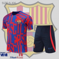 Survetement T Shirt Barcelone rouge Bleu Homme 2022 2023 TG487