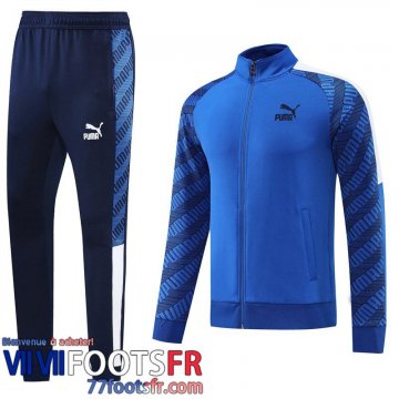 Veste Foot Sport bleu Homme 22 23 JK462