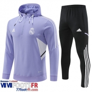 Sweatshirt Foot Real Madrid Violet Homme 2022 2023 SW43