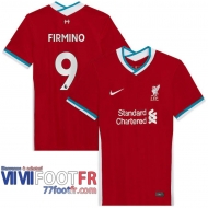 Maillot de foot Liverpool Roberto Firmino #9 Domicile Femme 2020 2021