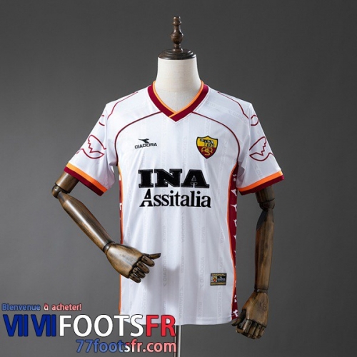 Retro Maillot De Foot Rome Exterieur Homme 99 00 FG1257