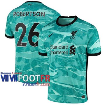 77footfr Liverpool Maillot de foot Robertson #26 Exterieur 20-21