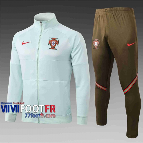 Veste de foot Portugal 2020 2021 vert A351#