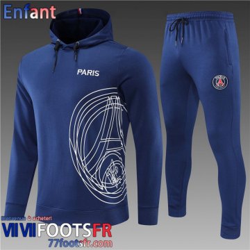 Sweatshirt Foot PSG bleu Enfant 2022 2023 TK293