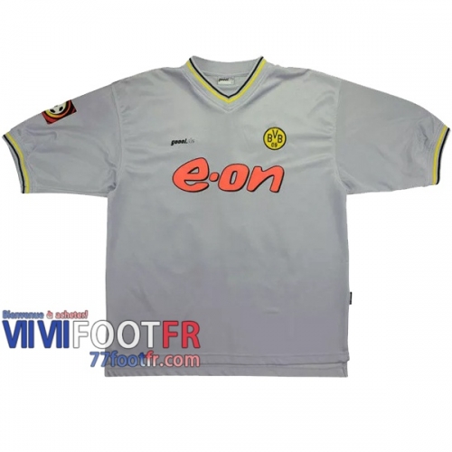 77footfr Retro Maillot de foot Dortmund BVB Exterieur 2000/2001