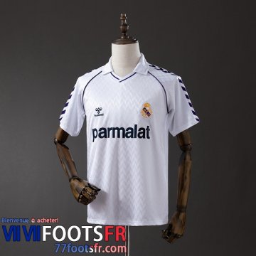 Retro Maillot De Foot Real Madrid Domicile Homme 86 87 FG873